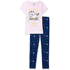 Deals, Discounts & Offers on  - CHEROKEE KIDS Girl's Cotton Cartoon Pajama Set (CCJGCOT20023ASO_Assorted_2 Years-3 Years)