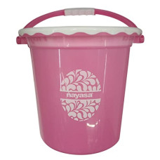 Deals and Offers on Home Improvement - Nayasa Crest Bucket (Multi Colour, 13L) Deals, Discounts & Offers on Home Improvement - Nayasa Crest Bucket (Multi Colour, 13L)