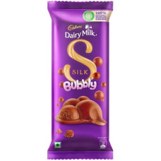 Deals, Discounts & Offers on Food and Health - Cadbury Dairy Milk Silk Bubbly Chocolate Bars(120 g)
