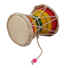Deals and Offers on - Juarez Nawaab 4 Inch Damru Hand Percussion Handmade Indian Musical Instrument Deals, Discounts & Offers on - Juarez Nawaab 4 Inch Damru Hand Percussion Handmade Indian Musical Instrument