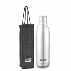 Deals and Offers on - Pexpo Stainless Steel Hot and Cold Vacuum Insulated Flask with Jute Bag, 1.8L, Silver, Electro | Lightweight & Keeps Drinks Hot/Cold Deals, Discounts & Offers on - Pexpo Stainless Steel Hot and Cold Vacuum Insulated Flask with Jute Bag, 1.8L, Silver, Electro | Lightweight & Keeps Drinks Hot/Cold