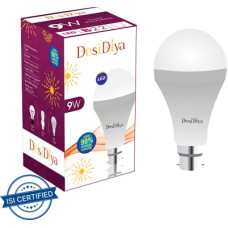 Deals and Offers on - Desidiya 9 W Round B22 LED Bulb(White) Deals, Discounts & Offers on - Desidiya 9 W Round B22 LED Bulb(White)