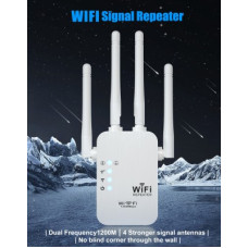 Deals, Discounts & Offers on Computers & Peripherals - Melbon Best Extender 1200Mbps Booster Comfast Wifi Repeater wifi extender outdoor long Data Card(White)