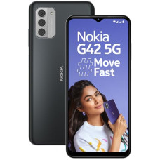 Deals, Discounts & Offers on Electronics - [For SBI Credit Card ] Nokia G42 5G | Snapdragon 480+ 5G | 50MP Triple AI Camera | 11GB RAM (6GB RAM + 5GB Virtual RAM) | 128GB Storage | 5000mAh Battery | 2 Years Android Upgrades | 20W Fast Charger Included | So Grey