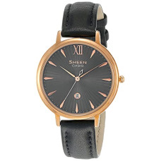 Deals and Offers on Women - Casio Sheen Analog Grey Dial Women's Watch-SHE-4534PGL-1AUDF (SH221) Deals, Discounts & Offers on Women - Casio Sheen Analog Grey Dial Women's Watch-SHE-4534PGL-1AUDF (SH221)