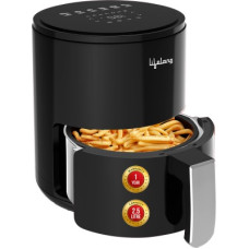 Deals, Discounts & Offers on Personal Care Appliances - Lifelong LLHFD425 1000W with Hot Air Circulation Technology with Timer Selection & Adjustable Temperature Control | True Digital |Preset Menu |Uses upto 90% Less Oil |Fry, Grill, Roast, Reheat and Bake (Black) Air Fryer(2.5 L)