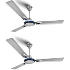 Deals and Offers on Home Appliances - Longway Starlite-1 P2 1200 mm Ultra High Speed 3 Blade Ceiling Fan(Silver Blue, Pack of 2) Deals, Discounts & Offers on Home Appliances - Longway Starlite-1 P2 1200 mm Ultra High Speed 3 Blade Ceiling Fan(Silver Blue, Pack of 2)