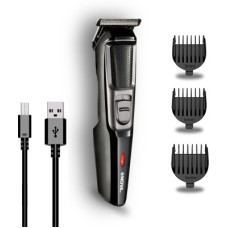 Deals, Discounts & Offers on Trimmers - NOVA NHT 1074 USB Trimmer 30 min Runtime 4 Length Settings(Black, Silver)
