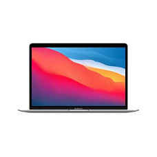 Deals, Discounts & Offers on Laptops - Apple MacBook Air Laptop M1 chip, 13.3-inch/33.74 cm Retina Display, 8GB RAM, 256GB SSD Storage, Backlit Keyboard, FaceTime HD Camera, Touch ID. Works with iPhone/iPad; Silver
