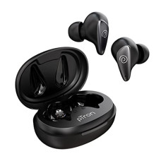 Deals and Offers on Headphones - PTron Bassbuds Wave ENC Bluetooth 5.3 Wireless Headphones, 40Hrs Total Playtime, Movie Mode & Deep Bass, Low Latency in-Ear TWS Earbuds, Stereo Calls, Smooth Touch Control & Type-C Charging (Black) Deals, Discounts & Offers on Headphones - PTron Bassbuds Wave ENC Bluetooth 5.3 Wireless Headphones, 40Hrs Total Playtime, Movie Mode & Deep Bass, Low Latency in-Ear TWS Earbuds, Stereo Calls, Smooth Touch Control & Type-C Charging (Black)