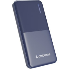 Deals, Discounts & Offers on Power Banks - Ambrane 10000 mAh Power Bank (12 W, Fast Charging)(Blue, Lithium Polymer)