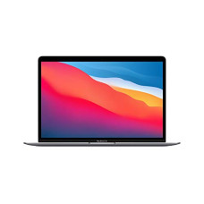 Deals, Discounts & Offers on Laptops - [For SBI Credit card] Apple MacBook Air Laptop M1 chip, 13.3-inch/33.74 cm Retina Display, 8GB RAM, 256GB SSD Storage, Backlit Keyboard, FaceTime HD Camera, Touch ID. Works with iPhone/iPad; Space Grey