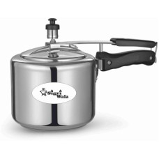 Deals, Discounts & Offers on Cookware - SigriWala Marvel Induction base Inner Lid 3 L Induction Bottom Pressure Cooker(Aluminium)