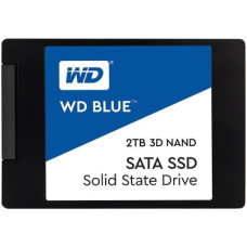 Deals, Discounts & Offers on Storage - WD Blue 3D 2 TB Laptop Internal Solid State Drive (SSD) (WDS200T2B0A)(Interface: SATA III, Form Factor: 2.5 Inch)