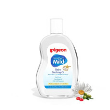 Deals, Discounts & Offers on Lubricants & Oils - Pigeon Baby Soothing Oil,