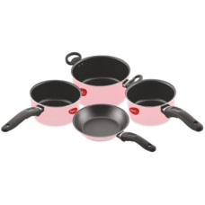 Deals and Offers on Cookware - Pigeon Master Chef 4 Piece Non-Stick Coated Cookware Set(Aluminium, 4 - Piece) Deals, Discounts & Offers on Cookware - Pigeon Master Chef 4 Piece Non-Stick Coated Cookware Set(Aluminium, 4 - Piece)