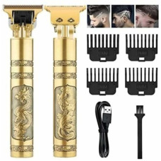 Deals, Discounts & Offers on Trimmers - magema Trimmer Haircut Kit Trimmer 120 min Runtime 4 Length Settings(Gold)