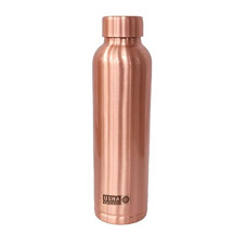 Deals and Offers on - USHA SHRIRAM Pure Copper Water Bottle 1 Litre | Eco-Friendly, Biodegradable & Non-Toxic | Water Bottle Deals, Discounts & Offers on - USHA SHRIRAM Pure Copper Water Bottle 1 Litre | Eco-Friendly, Biodegradable & Non-Toxic | Water Bottle