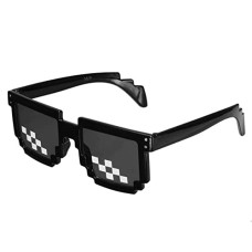 Deals, Discounts & Offers on Women - CREATURE Zigzag Sunglasses For Women & Men Fashion Flat Top Big Black Frame Shades
