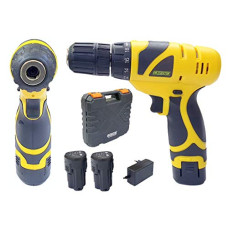 Deals, Discounts & Offers on  - Cheston Cordless Drill Screwdriver Driver 10mm Keyless Chuck 12V with 2 batteries LED torch Variable Speed and Torque Setting (19+1) (Select models with bits combo) (1.2 AH BATTERY LASTS 40 MINUTES, DRILL ONLY)