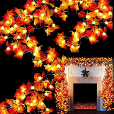 Deals and Offers on - The Purple Tree Gold Fabric Autumn Maple Leaf Decorative Light (3 Mtr,30 Led) Unique Style Light,Christmas Light,Romantic Light Decoration,3 meters Deals, Discounts & Offers on - The Purple Tree Gold Fabric Autumn Maple Leaf Decorative Light (3 Mtr,30 Led) Unique Style Light,Christmas Light,Romantic Light Decoration,3 meters
