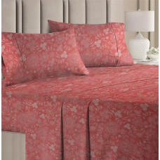 Deals and Offers on - BSB HOME Prime Collections 100% Microfiber Feel Double/Queen Size Bedsheets with 2 Pillow Covers Cotton, 180tc Floral Pink Bedsheets Deals, Discounts & Offers on - BSB HOME Prime Collections 100% Microfiber Feel Double/Queen Size Bedsheets with 2 Pillow Covers Cotton, 180tc Floral Pink Bedsheets