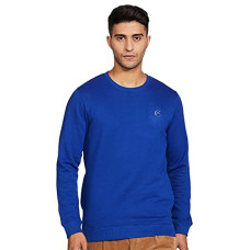 Deals and Offers on Men - LAWMAN PG3 Men's Cotton Crew Neck Sweatshirts (LW-SWT-CT-STR-1 FSRNDNK RYLBL_ROYAL BLUE_L) Deals, Discounts & Offers on Men - LAWMAN PG3 Men's Cotton Crew Neck Sweatshirts (LW-SWT-CT-STR-1 FSRNDNK RYLBL_ROYAL BLUE_L)