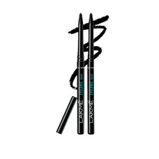 Deals, Discounts & Offers on Beauty Care - LAKM Eyeconic Black Kajal 0.35 g (Combo Pack of 2) Matte Kohl Liner in a Twist Up Pencil - Waterproof, Smudge Proof & Long Lasting Eye Makeup