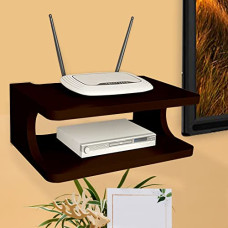Deals and Offers on Furniture - Furniture Cafe Set top Box Stand | WiFi Router Holder Wooden Wall Shelves | Setup Box Stand Deals, Discounts & Offers on Furniture - Furniture Cafe Set top Box Stand | WiFi Router Holder Wooden Wall Shelves | Setup Box Stand