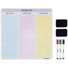 Deals and Offers on Electronics - Amazon Brand - Solimo Magnetic Erase Board | Daily Planner Deals, Discounts & Offers on Electronics - Amazon Brand - Solimo Magnetic Erase Board | Daily Planner