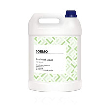 Deals, Discounts & Offers on Health & Personal Care - Amazon Brand - Solimo Handwash Liquid Refill Can, Neem & Aloe - 5 Litre