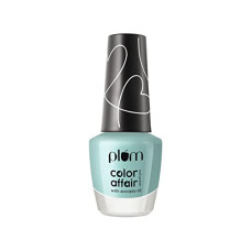 Deals and Offers on Beauty Care - Plum Color Affair Nail Polish Summer Sorbet Collection, Glossy Finish, High Shine & Plump Finish, 7-Free Formula, 100% Vegan & Cruelty Free, Mint - 154, 11ml Deals, Discounts & Offers on Beauty Care - Plum Color Affair Nail Polish Summer Sorbet Collection, Glossy Finish, High Shine & Plump Finish, 7-Free Formula, 100% Vegan & Cruelty Free, Mint - 154, 11ml
