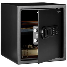 Deals and Offers on - amazon basics Digital Safe With Electronic Keypad Locker For Home , 33L, Black Deals, Discounts & Offers on - amazon basics Digital Safe With Electronic Keypad Locker For Home , 33L, Black