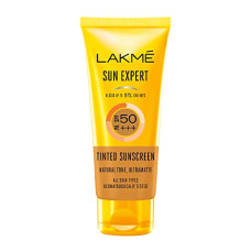 Deals, Discounts & Offers on  - Lakme Sun Expert, SPF 50 PA+++ Tinted Sunscreen, 50g,