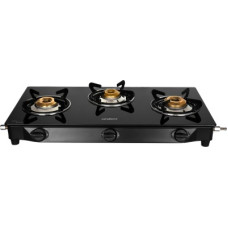Deals and Offers on - Eurodomo Hob Cooktop Wave 3BC BK Glass Manual Gas Stove(3 Burners) Deals, Discounts & Offers on - Eurodomo Hob Cooktop Wave 3BC BK Glass Manual Gas Stove(3 Burners)