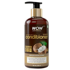 Deals and Offers on - WOW Skin Science Coconut Milk Conditioner - No Parabens, Minerals Silicones & Color -With Dht Blockers, 500mL Deals, Discounts & Offers on - WOW Skin Science Coconut Milk Conditioner - No Parabens, Minerals Silicones & Color -With Dht Blockers, 500mL