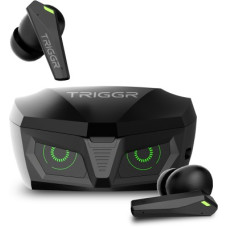 Deals, Discounts & Offers on  - TRIGGR Kraken X1 with Battery Display, 40ms Latency, Quad Mic ENC, 40 Hr Battery, v5.3 Bluetooth Headset(Black, True Wireless)