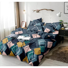 Deals and Offers on - THE HOME STYLE Cotton Feel Glace Cotton Elastic Fitted Printed Queen Size Double Bed Bedsheet with 2 Pillow Cover (60 Deals, Discounts & Offers on - THE HOME STYLE Cotton Feel Glace Cotton Elastic Fitted Printed Queen Size Double Bed Bedsheet with 2 Pillow Cover (60