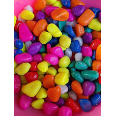Deals, Discounts & Offers on  - BUM BUM BHOLE 10Kg Multicolour Pebbles Stone