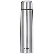 Deals and Offers on - Amazon Brand - Solimo Stainless Steel Insulated Bottle with Flip Lid and Cover, 24 Hours Hot or Cold, 1000ml Deals, Discounts & Offers on - Amazon Brand - Solimo Stainless Steel Insulated Bottle with Flip Lid and Cover, 24 Hours Hot or Cold, 1000ml