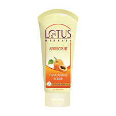 Deals and Offers on Beauty Care - Lotus Herbals Apriscrub Fresh Apricot Scrub | Natural Exfoliating Face Scrub | Chemical Free | For All Skin Types | 60g Deals, Discounts & Offers on Beauty Care - Lotus Herbals Apriscrub Fresh Apricot Scrub | Natural Exfoliating Face Scrub | Chemical Free | For All Skin Types | 60g