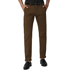 Deals and Offers on Men - Peter England Men's Slim Casual Pants Deals, Discounts & Offers on Men - Peter England Men's Slim Casual Pants