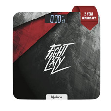 Deals and Offers on - Lifelong ActiveFlex Weighing Scale (Fight Lazy Series LLWS45- Active Black)|Digital Weight Machine Deals, Discounts & Offers on - Lifelong ActiveFlex Weighing Scale (Fight Lazy Series LLWS45- Active Black)|Digital Weight Machine