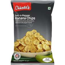 Deals and Offers on - Chheda's Salt N Pepper Banana Chips - Crispy Banana Chips (350g Pack of 1) Deals, Discounts & Offers on - Chheda's Salt N Pepper Banana Chips - Crispy Banana Chips (350g Pack of 1)
