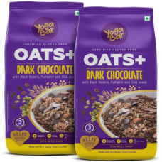 Deals and Offers on Food and Health - Yogabar Dark Chocolate Oatmeal 1kg Pack of 2 Pouch(2 x 1 kg) Deals, Discounts & Offers on Food and Health - Yogabar Dark Chocolate Oatmeal 1kg Pack of 2 Pouch(2 x 1 kg)