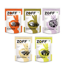 Deals, Discounts & Offers on  - Zoff Curry Spices Combo - Veg | Garam Masala- 100 g | Sambhar Masala -100 g | Kitchen King -100 g |Shahi Paneer Masala -100 g |Chhole Masala - 50 g| Pack of 5 | - Total weight 450GM
