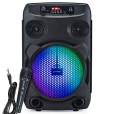 Deals and Offers on Electronics - (Refurbished) Modernista Sound Box 100 20 Watt Wireless Bluetooth Portable Outdoor Speaker (Black) Deals, Discounts & Offers on Electronics - (Refurbished) Modernista Sound Box 100 20 Watt Wireless Bluetooth Portable Outdoor Speaker (Black)