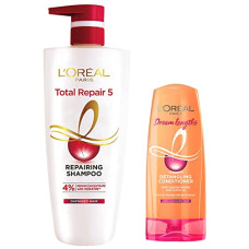 Deals, Discounts & Offers on Beauty Care - L'Oral Paris Shampoo 1l & L'Oral Paris Conditioner192.5ml