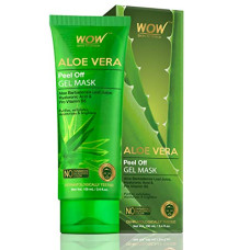 Deals and Offers on Beauty Care - WOW Skin Science Aloe Vera with Hyaluronic Acid & Pro Vitamin B5 Peel Off Gel Mask - No Parabens, Silicones & Color - 100 mL Deals, Discounts & Offers on Beauty Care - WOW Skin Science Aloe Vera with Hyaluronic Acid & Pro Vitamin B5 Peel Off Gel Mask - No Parabens, Silicones & Color - 100 mL