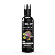 Deals, Discounts & Offers on Beauty Care - BRILLIX RED ONION BLACK SEED HAIR OIL - Made with Natural Actives Onion Oil, Olive Oil, Rosemary Oil, Jojoba Oil, Cedarwood Oil, Coconut Oil, Argan Oil, Amla & Almond Oil to - 100 ml
